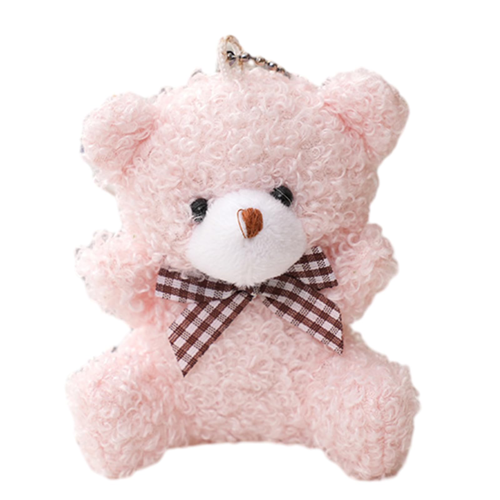 Amazon.co.jp: KANGQL ぬいぐるみベアキーホルダー、ミニベア かわいい